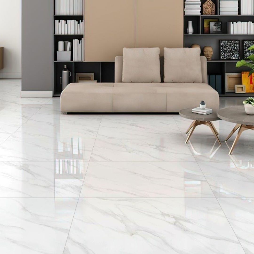 Rak Ceramics 2x2 Vitrified Floor Tile - Double Charged White