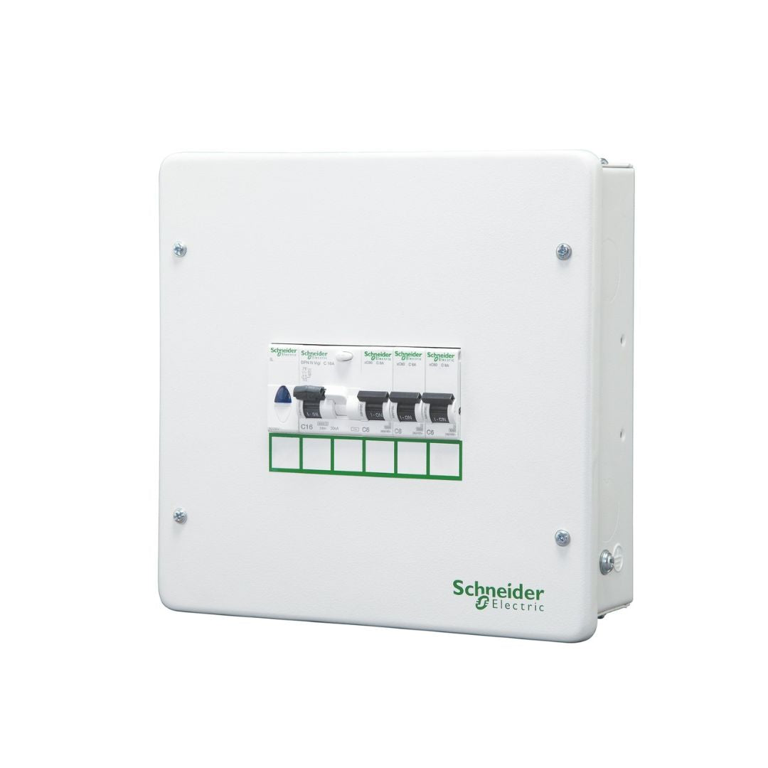 Schneider Electric 8-Way Double Door DB Box